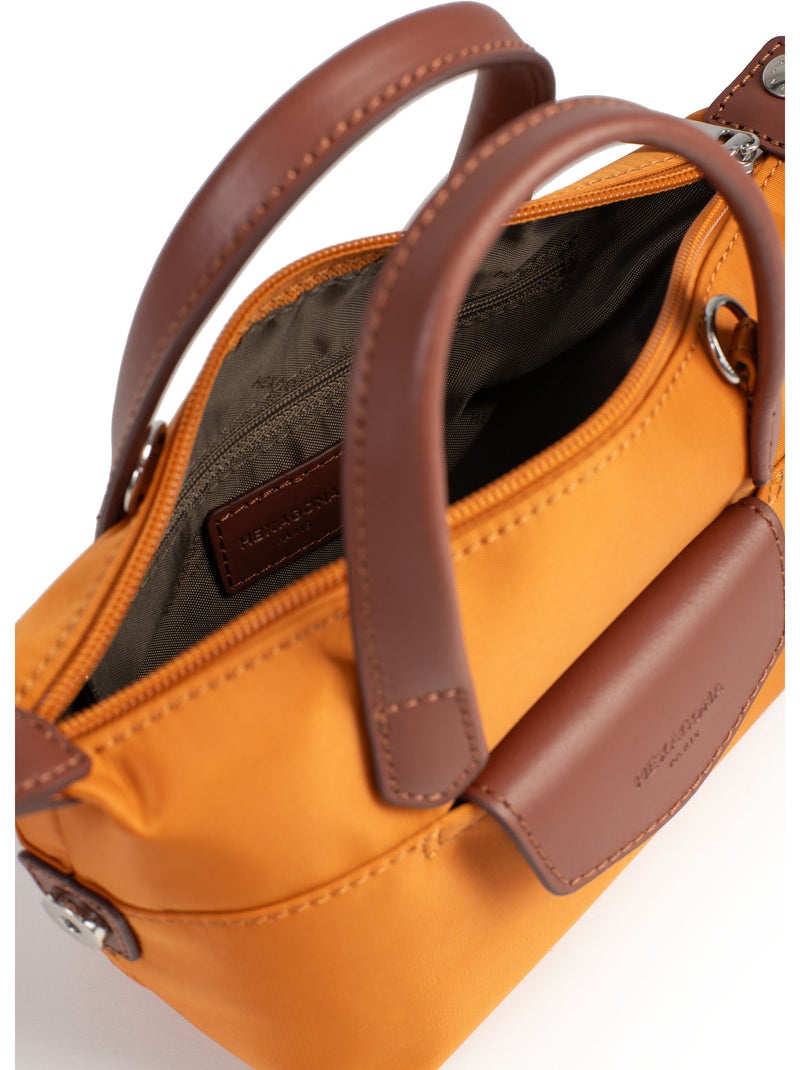 Borsa a mano - mini pop hexagona Arancione - Kiabi