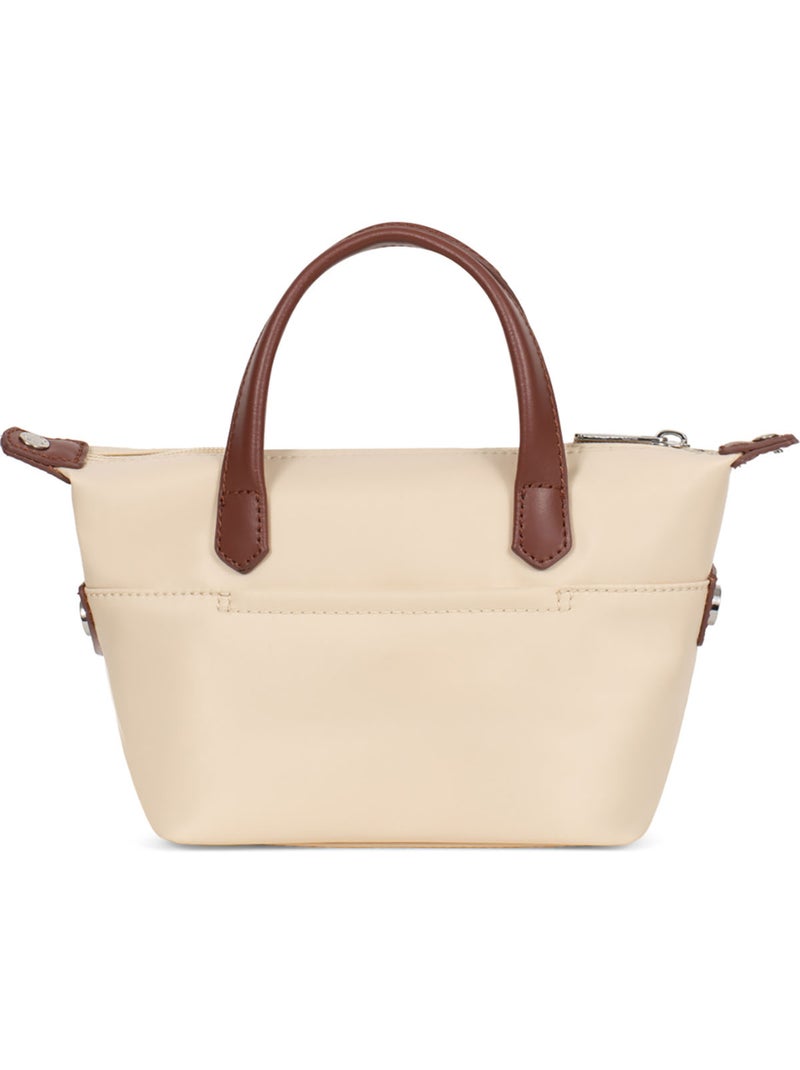 Borsa a mano - mini pop hexagona Beige - Kiabi