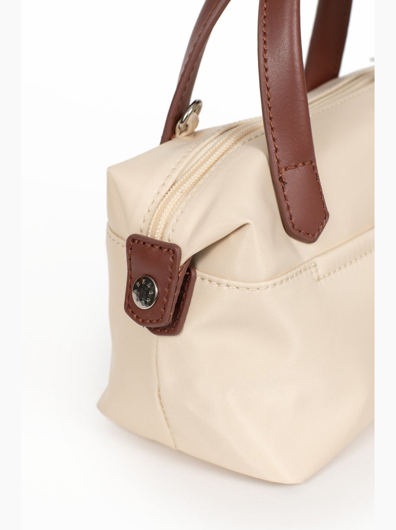 Borsa a mano - mini pop hexagona Beige - Kiabi