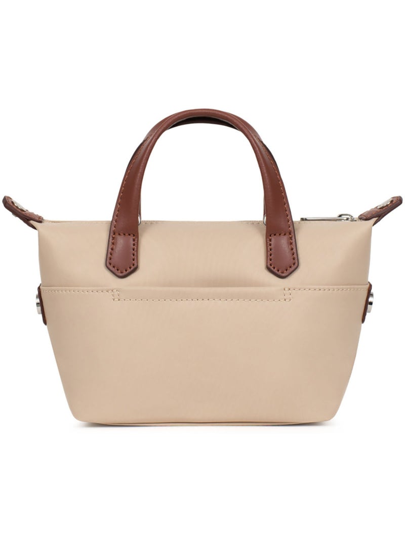 Borsa a mano - mini pop hexagona Beige sabbia - Kiabi
