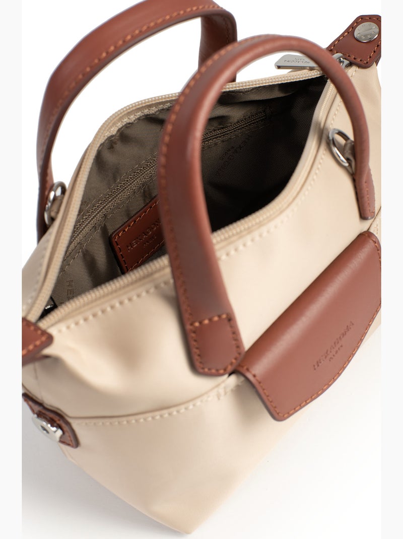 Borsa a mano - mini pop hexagona Beige sabbia - Kiabi
