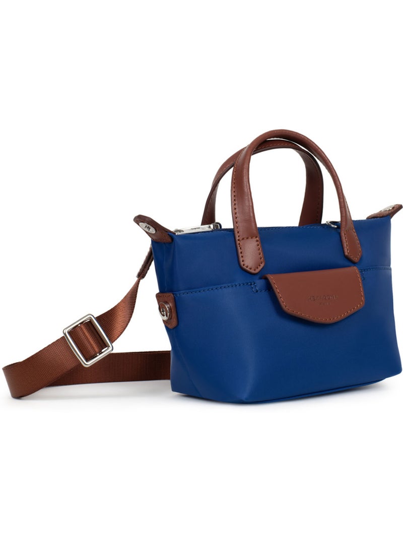 Borsa a mano - mini pop hexagona Blu azzurro - Kiabi