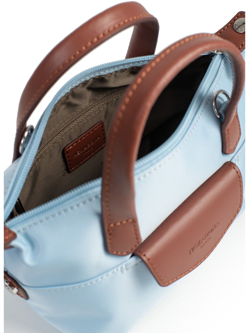 Borsa a mano - mini pop hexagona Blu cielo - Kiabi