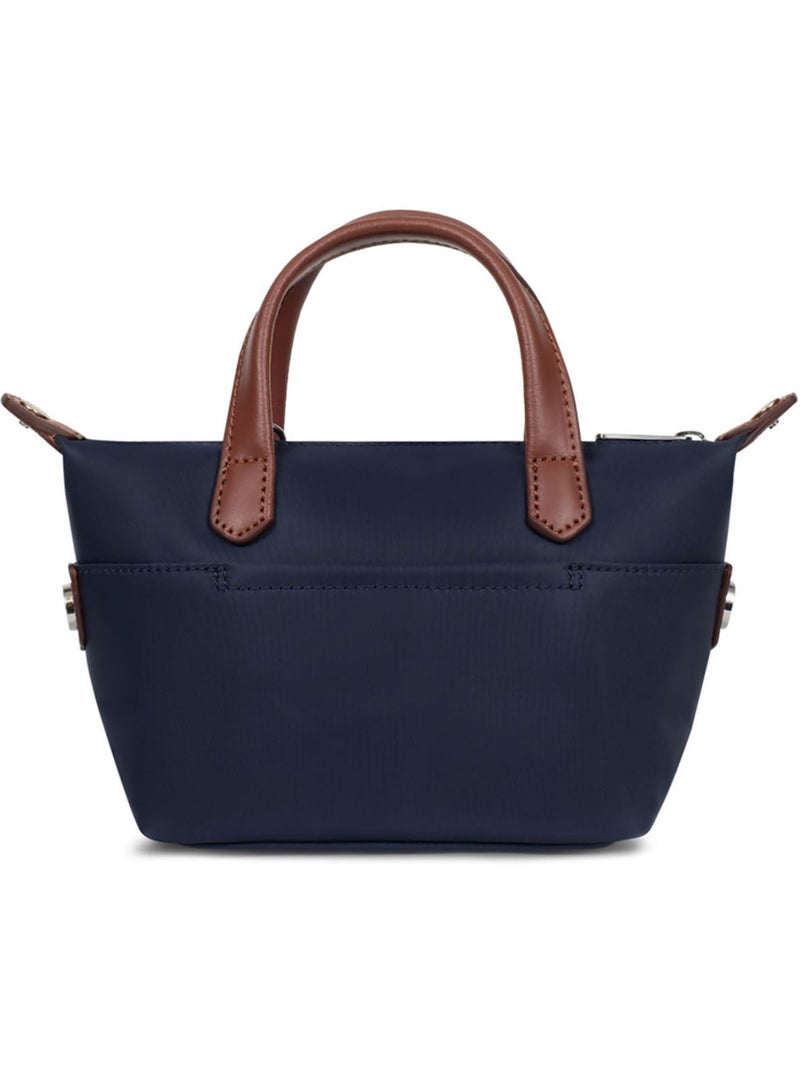 Borsa a mano - mini pop hexagona Blu marino - Kiabi
