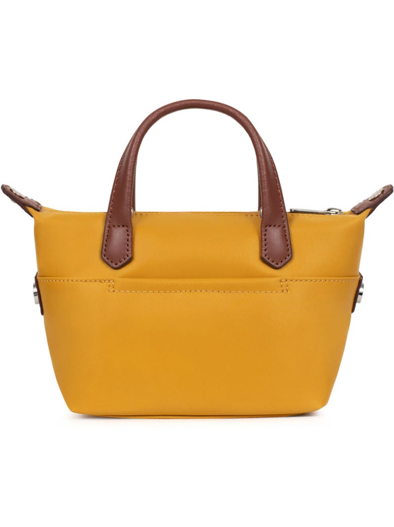 Borsa a mano - mini pop hexagona Giallo - Kiabi