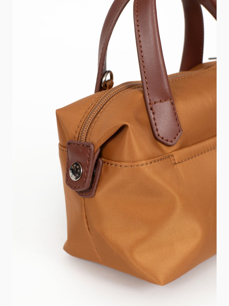 Borsa a mano - mini pop hexagona Marrone caramello - Kiabi