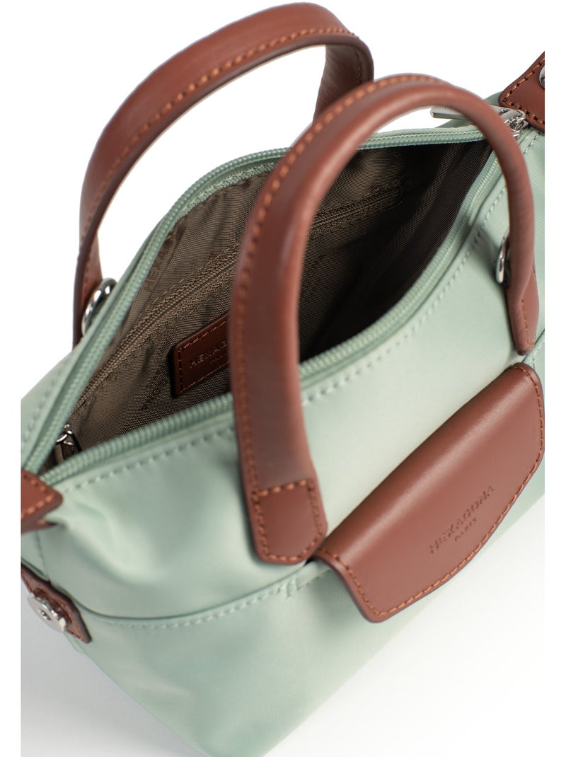 Borsa a mano - mini pop hexagona Verde chiaro - Kiabi