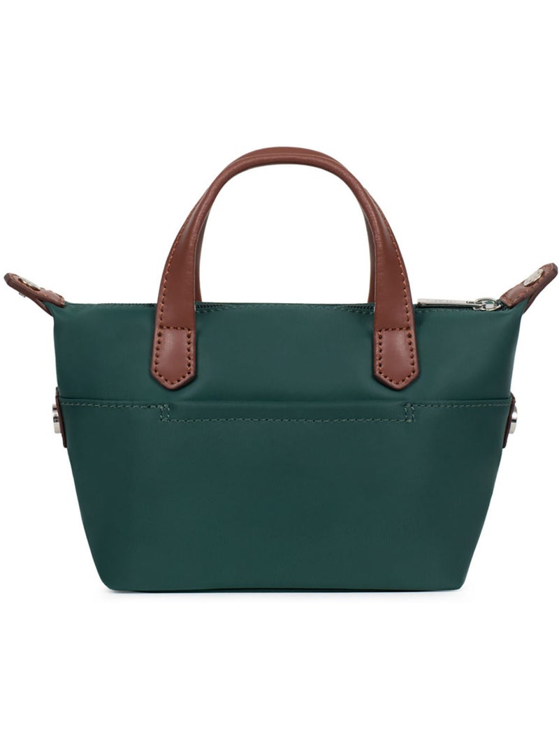 Borsa a mano - mini pop hexagona Verde smeraldo - Kiabi