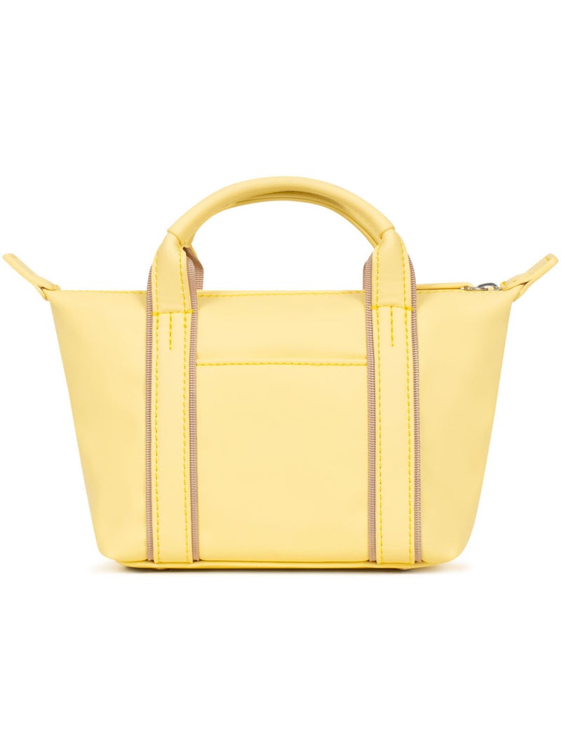 Borsa a mano - mini tara hexagona Giallo - Kiabi