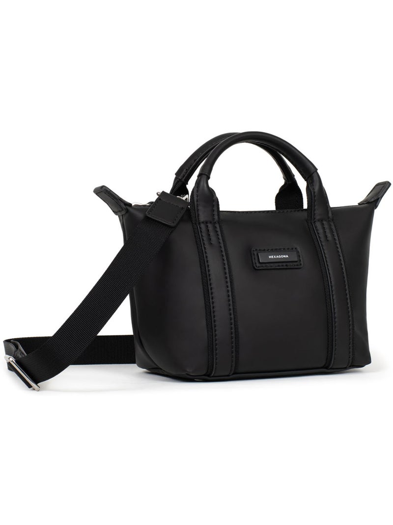 Borsa a mano - mini tara hexagona Nero - Kiabi