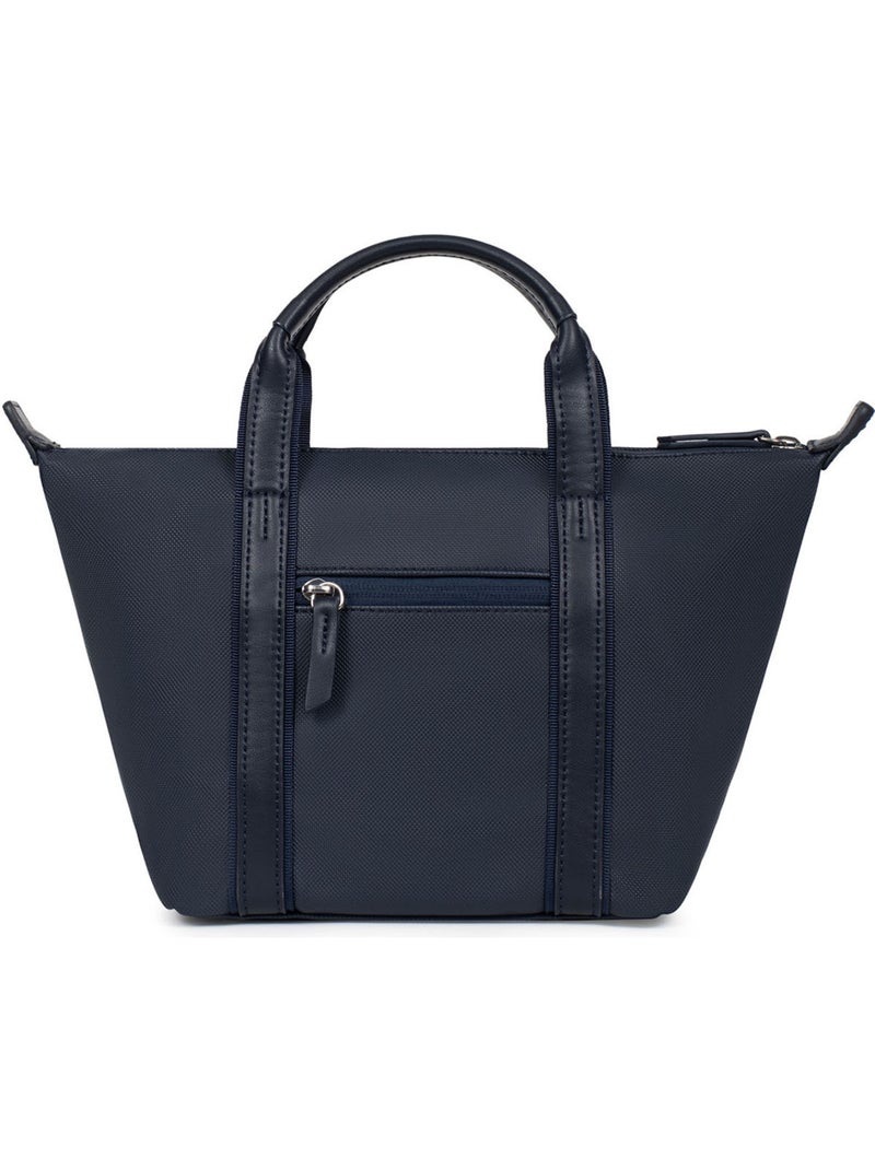Borsa a mano - piccola joyce hexagona Blu notte - Kiabi