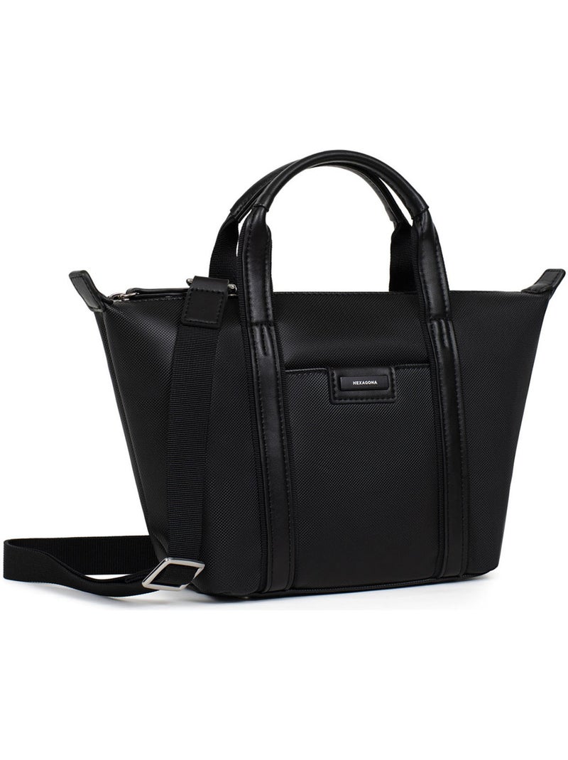 Borsa a mano - piccola joyce hexagona Nero - Kiabi