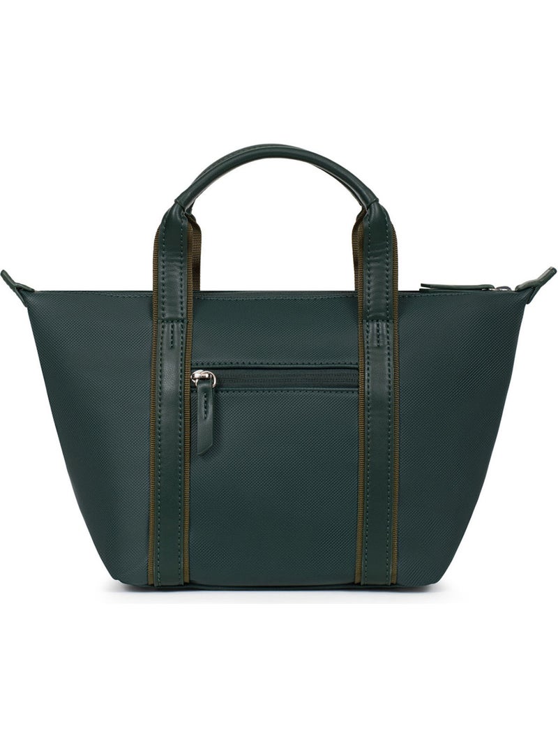 Borsa a mano - piccola joyce hexagona Verde abete - Kiabi