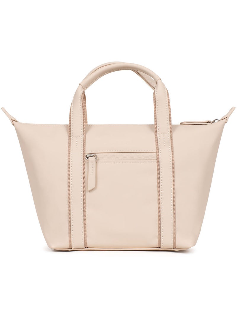Borsa a mano - piccola tara hexagona Avorio - Kiabi