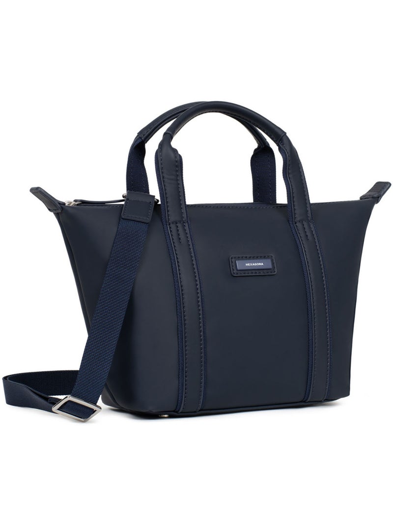 Borsa a mano - piccola tara hexagona Blu notte - Kiabi