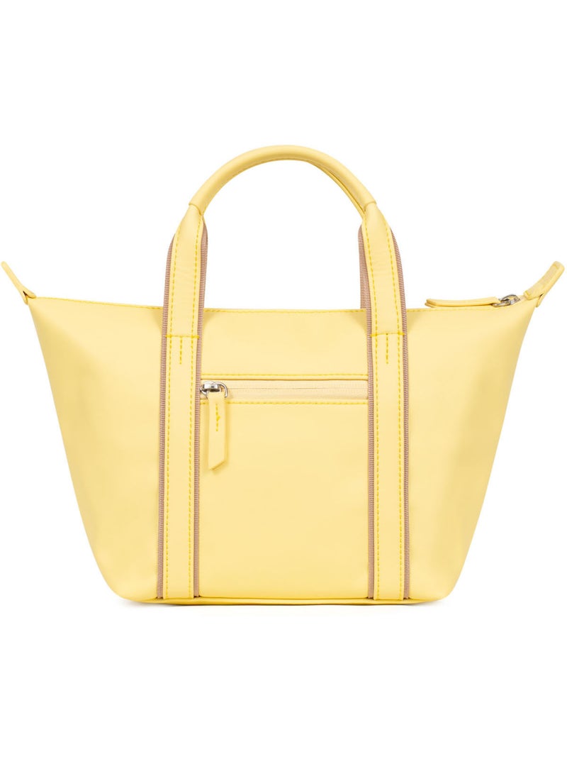 Borsa a mano - piccola tara hexagona Giallo - Kiabi