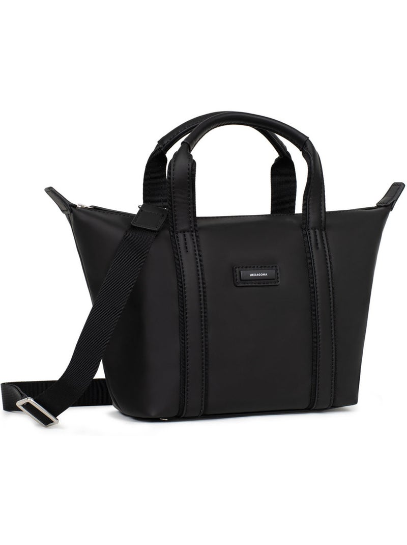 Borsa a mano - piccola tara hexagona Nero - Kiabi