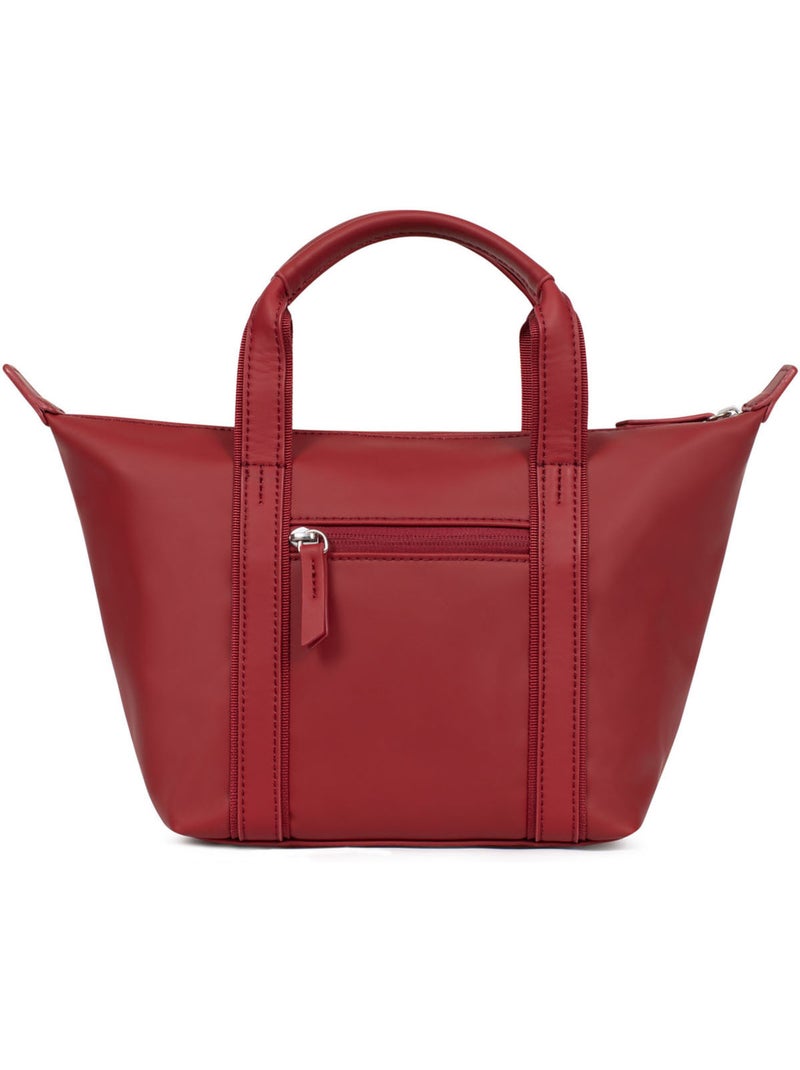 Borsa a mano - piccola tara hexagona Rosso scuro - Kiabi
