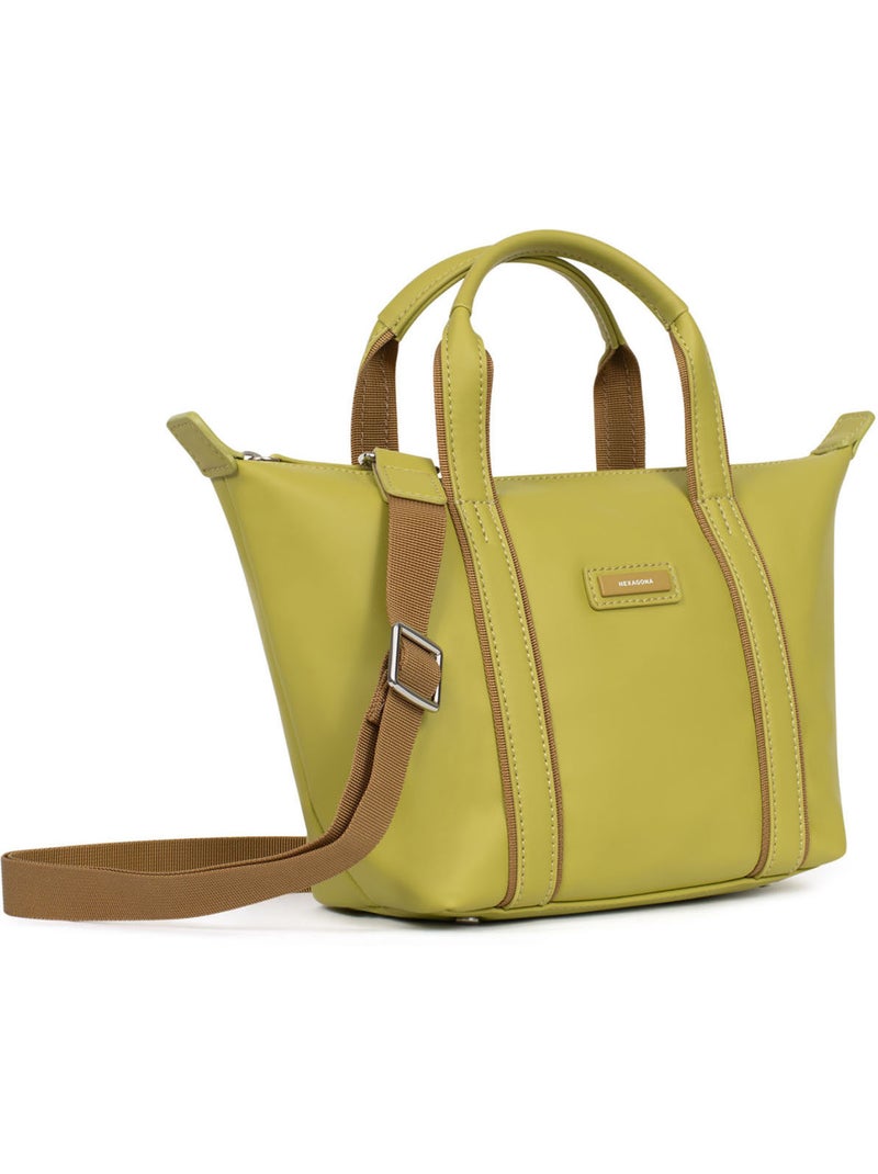 Borsa a mano - piccola tara hexagona Verde anice - Kiabi