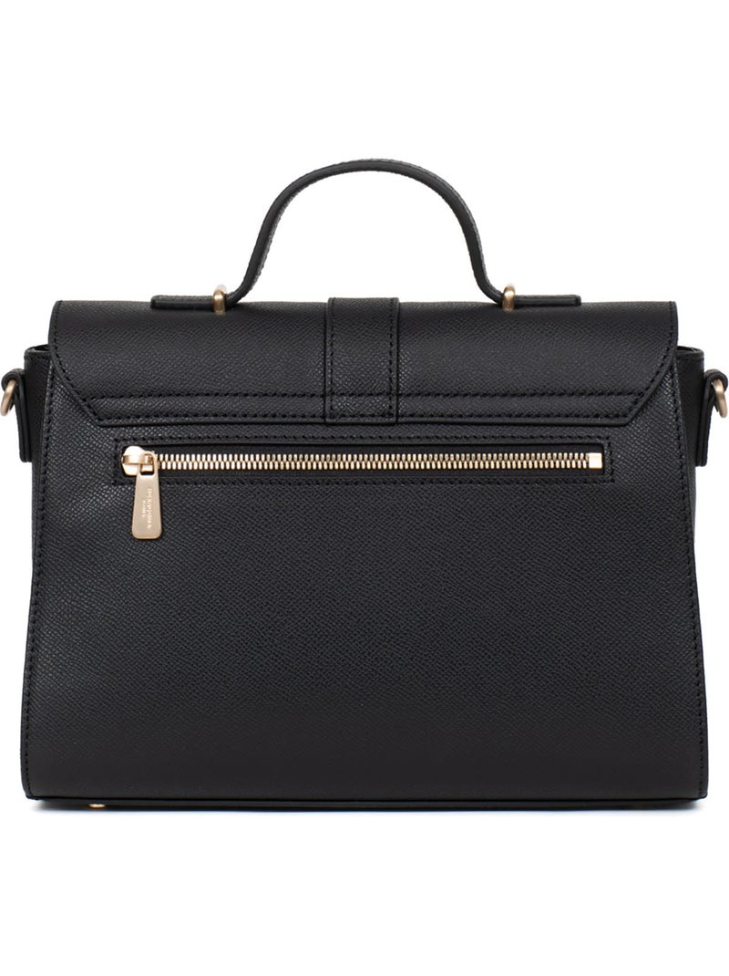 Borsa a mano 1 manico - pelle aude hexagona Nero - Kiabi