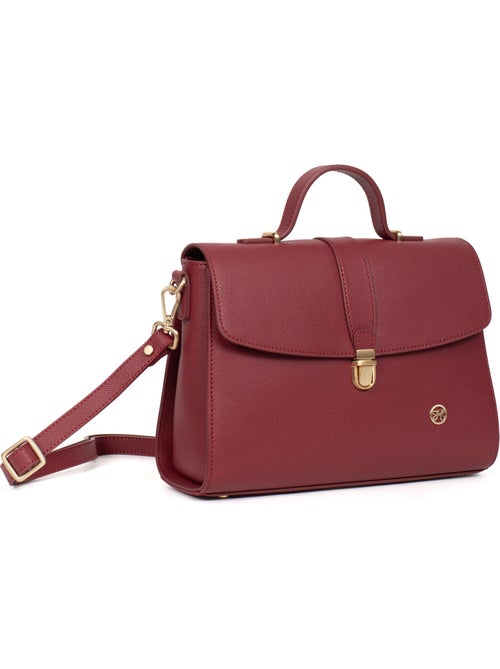 Borsa a mano 1 manico - pelle aude hexagona - Kiabi
