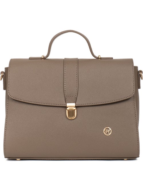 Borsa a mano 1 manico - pelle aude hexagona - Kiabi
