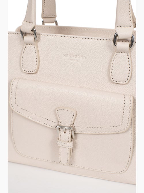 Borsa a mano 2 manici - pelle mirabelle hexagona - Kiabi Borsa a mano 2 manici - pelle mirabelle hexagona - Kiabi