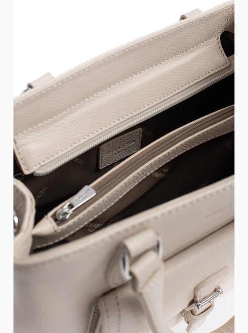 Borsa a mano 2 manici - pelle mirabelle hexagona - Kiabi Borsa a mano 2 manici - pelle mirabelle hexagona - Kiabi