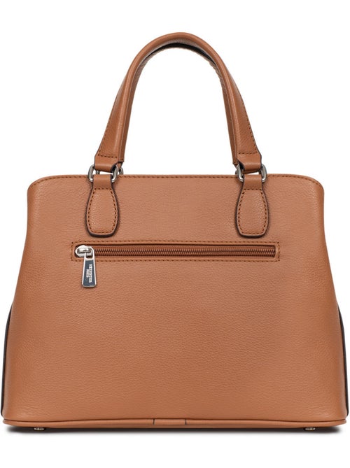Borsa a mano 2 manici - pelle mirabelle hexagona - Kiabi
