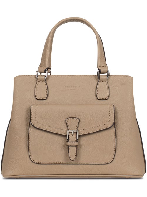Borsa a mano 2 manici - pelle mirabelle hexagona - Kiabi