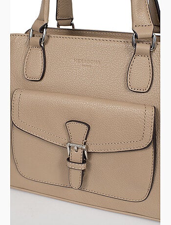 Borsa a mano 2 manici - Pelle MIRABELLE