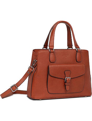Borsa a mano 2 manici - Pelle MIRABELLE