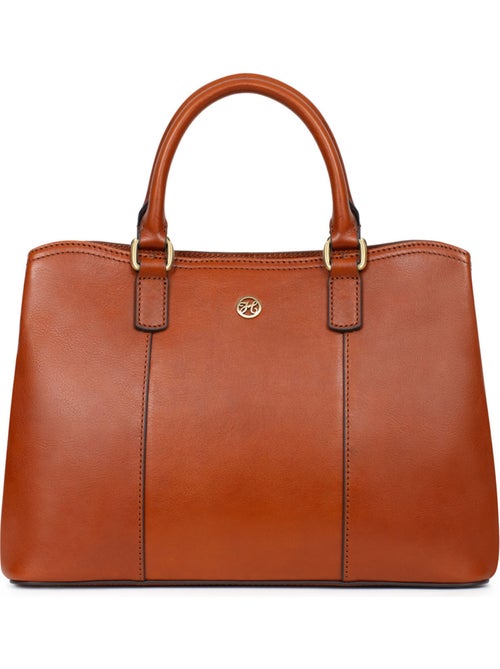 Borsa a mano 2 manici - pelle ondine hexagona - Kiabi