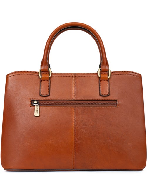 Borsa a mano 2 manici - pelle ondine hexagona - Kiabi