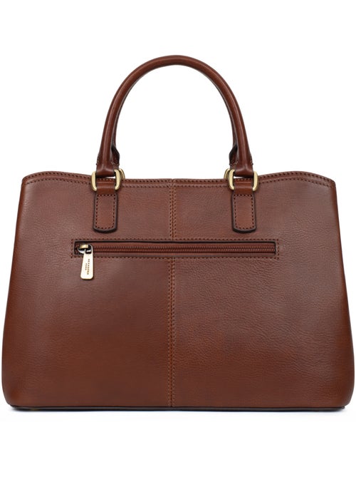 Borsa a mano 2 manici - pelle ondine hexagona - Kiabi