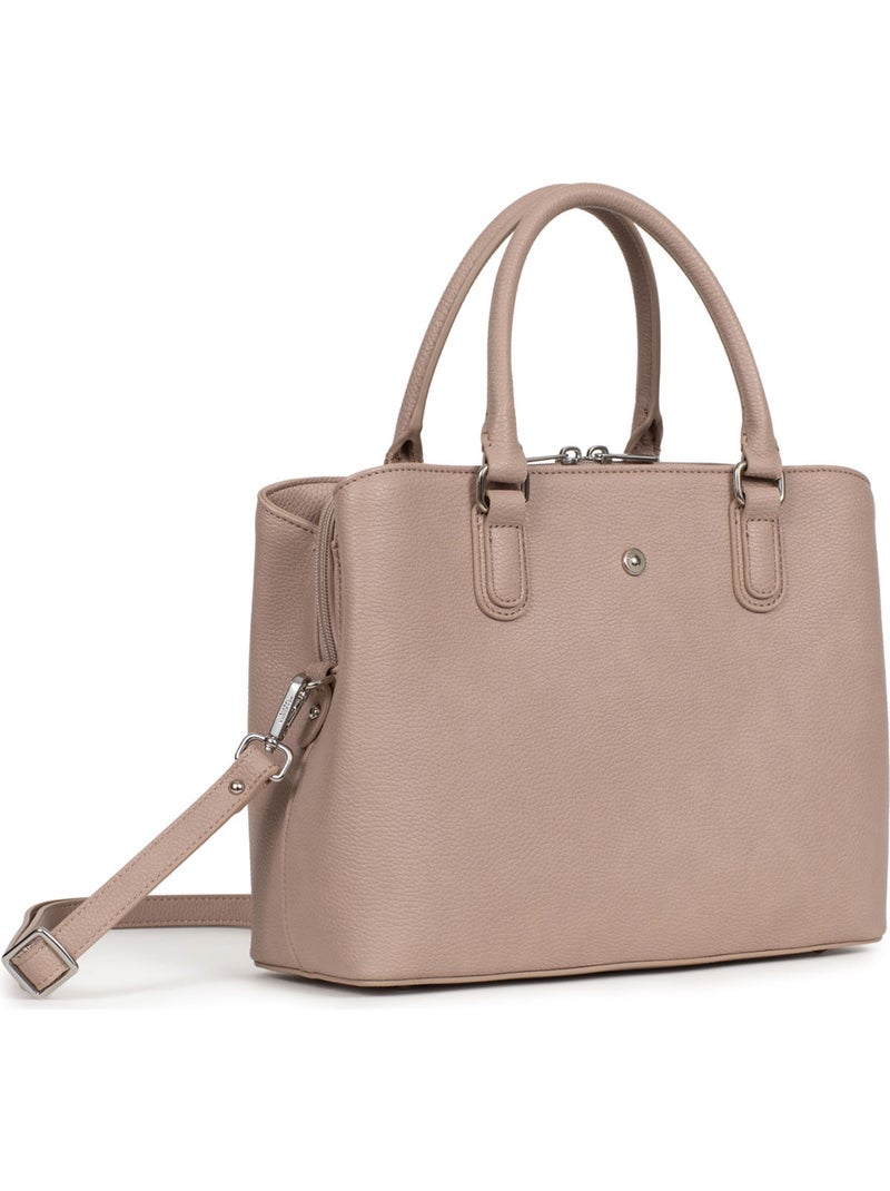 Borsa a mano 2 manici maya hexagona Grigio - Kiabi
