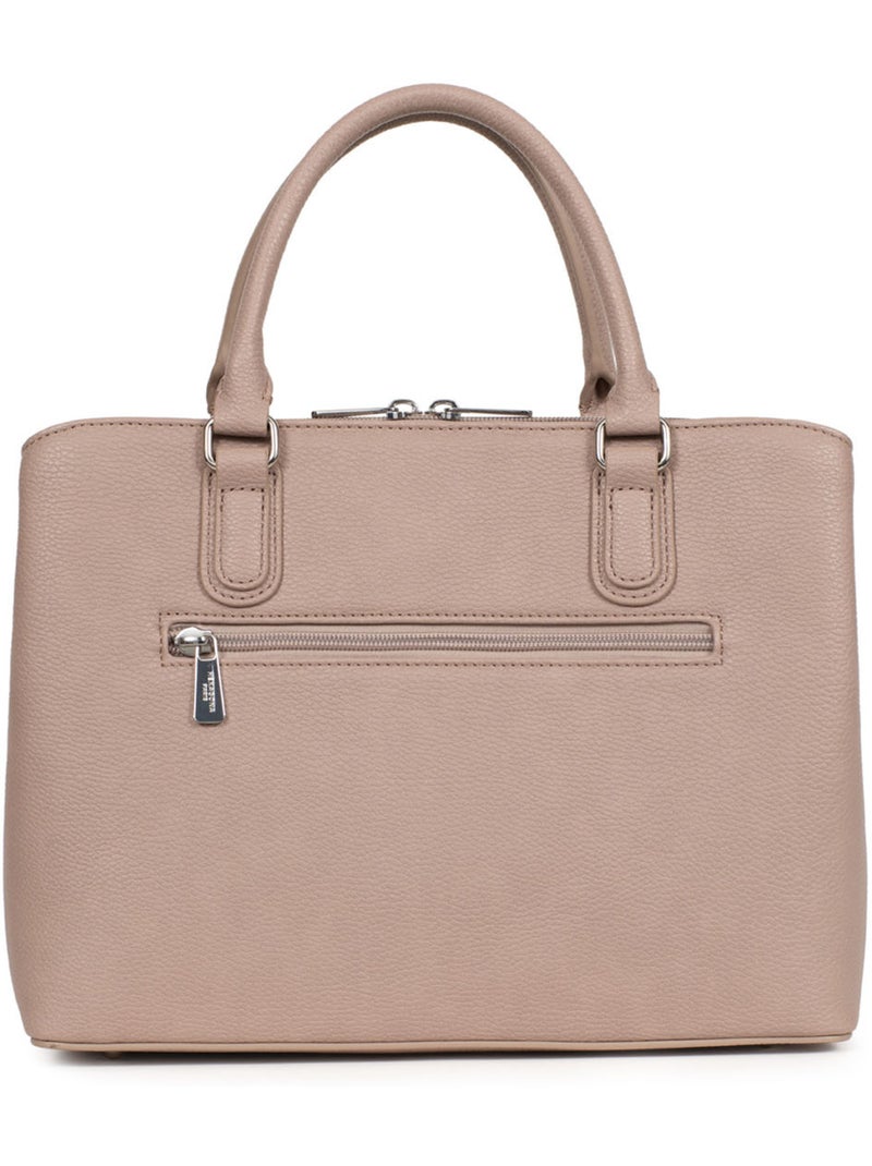 Borsa a mano 2 manici maya hexagona Grigio - Kiabi