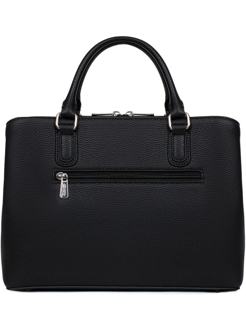 Borsa a mano 2 manici maya hexagona Nero - Kiabi