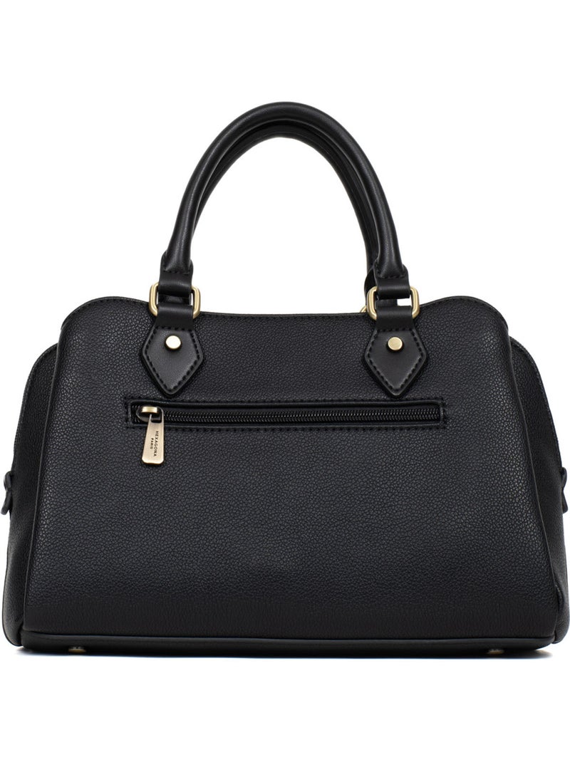 Borsa a mano 2 manici ronda hexagona Nero - Kiabi