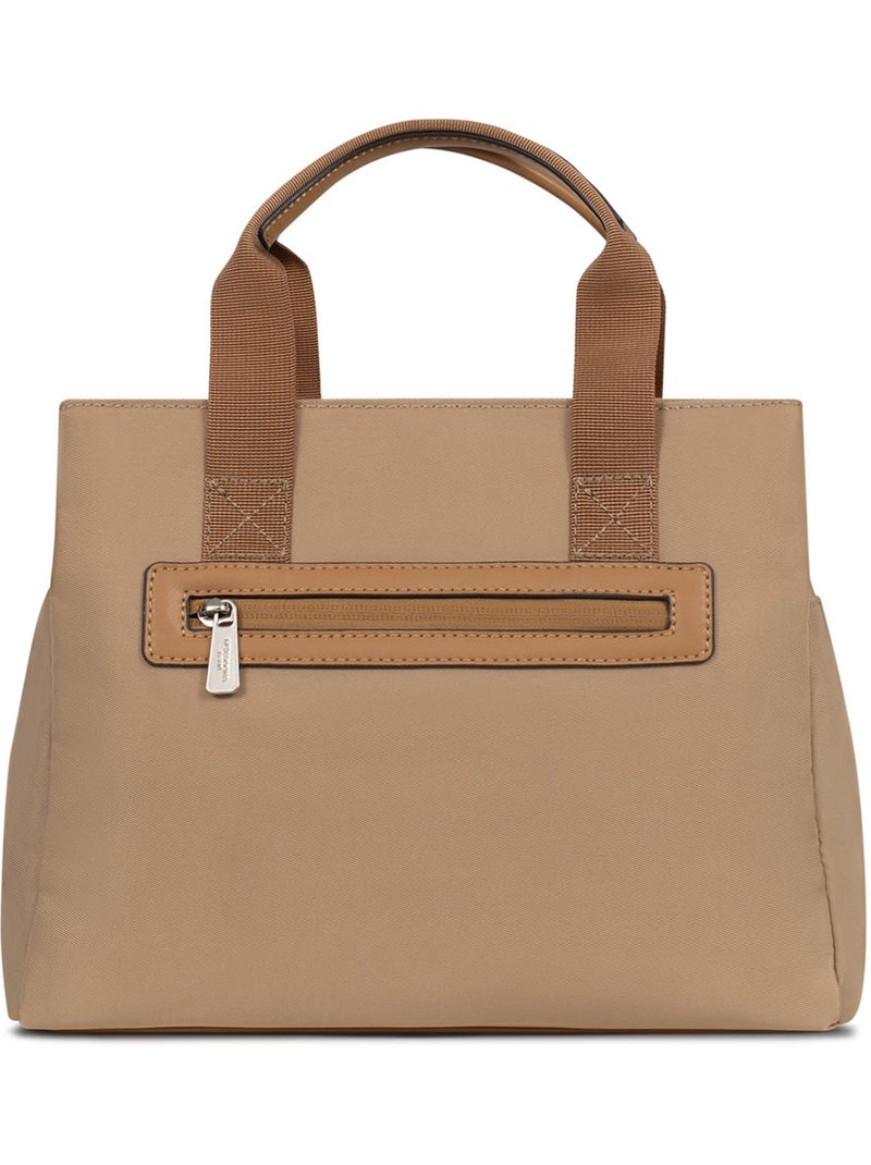 Borsa a mano 2 manici yona hexagona Beige sabbia - Kiabi