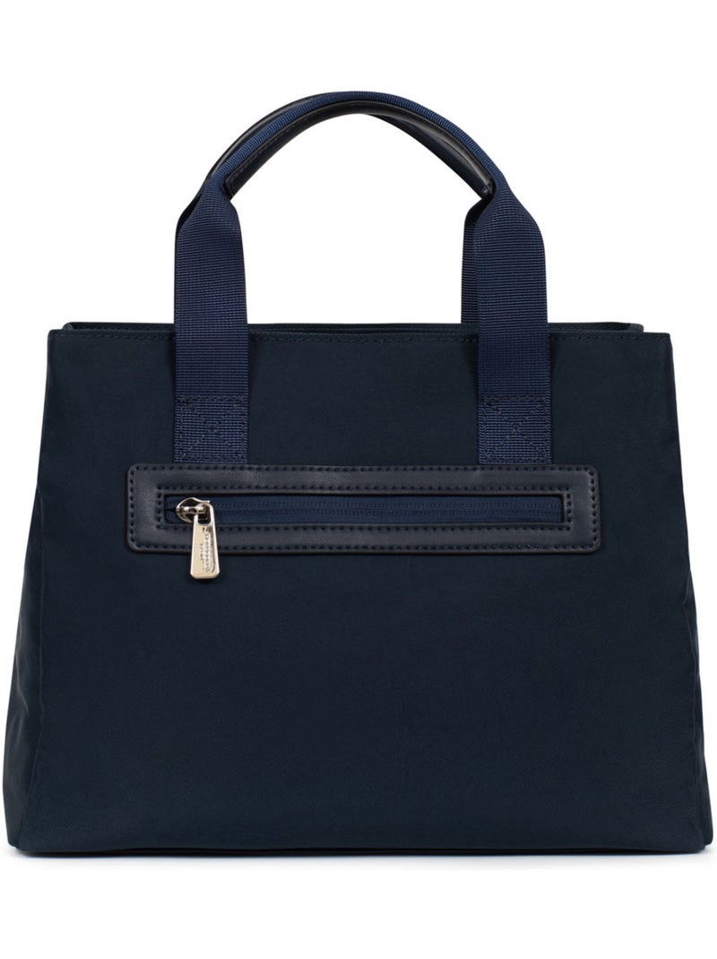 Borsa a mano 2 manici yona hexagona Blu notte - Kiabi