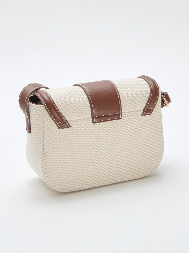 Borsa a mano con tracolla Beige - Kiabi