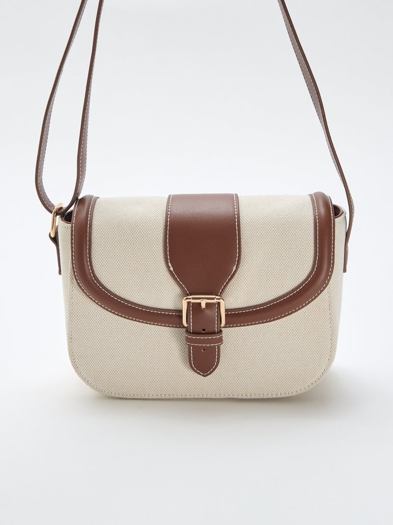 Borsa a mano con tracolla Beige - Kiabi