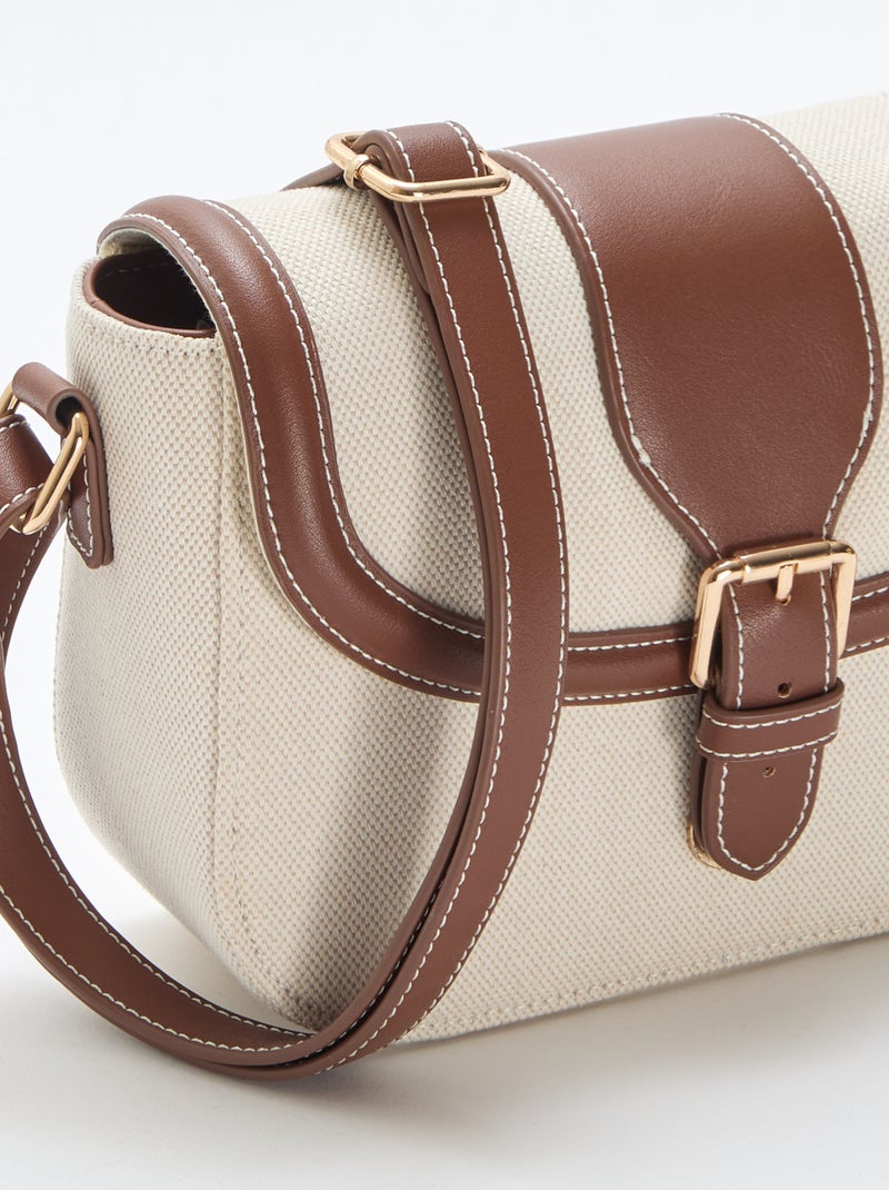 Borsa a mano con tracolla Beige - Kiabi