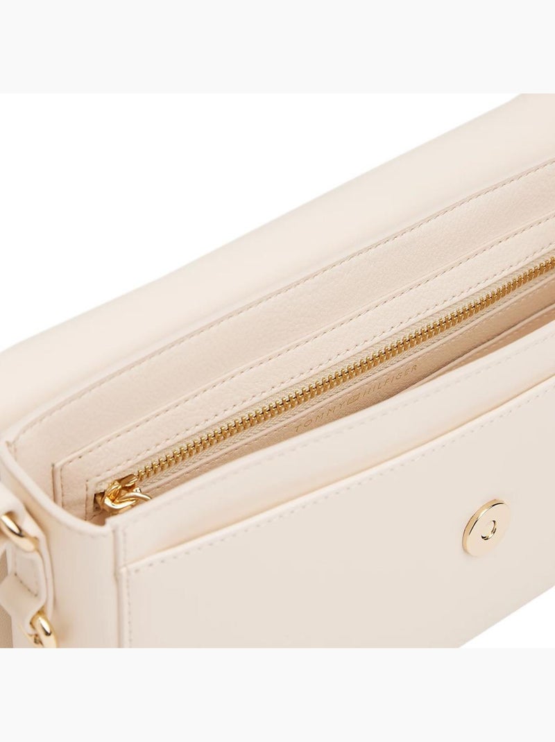 Borsa a Mano Donna Tommy Hilfiger Ecru - Kiabi