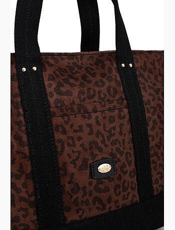 Borsa a mano tipo cabas léonie hexagona