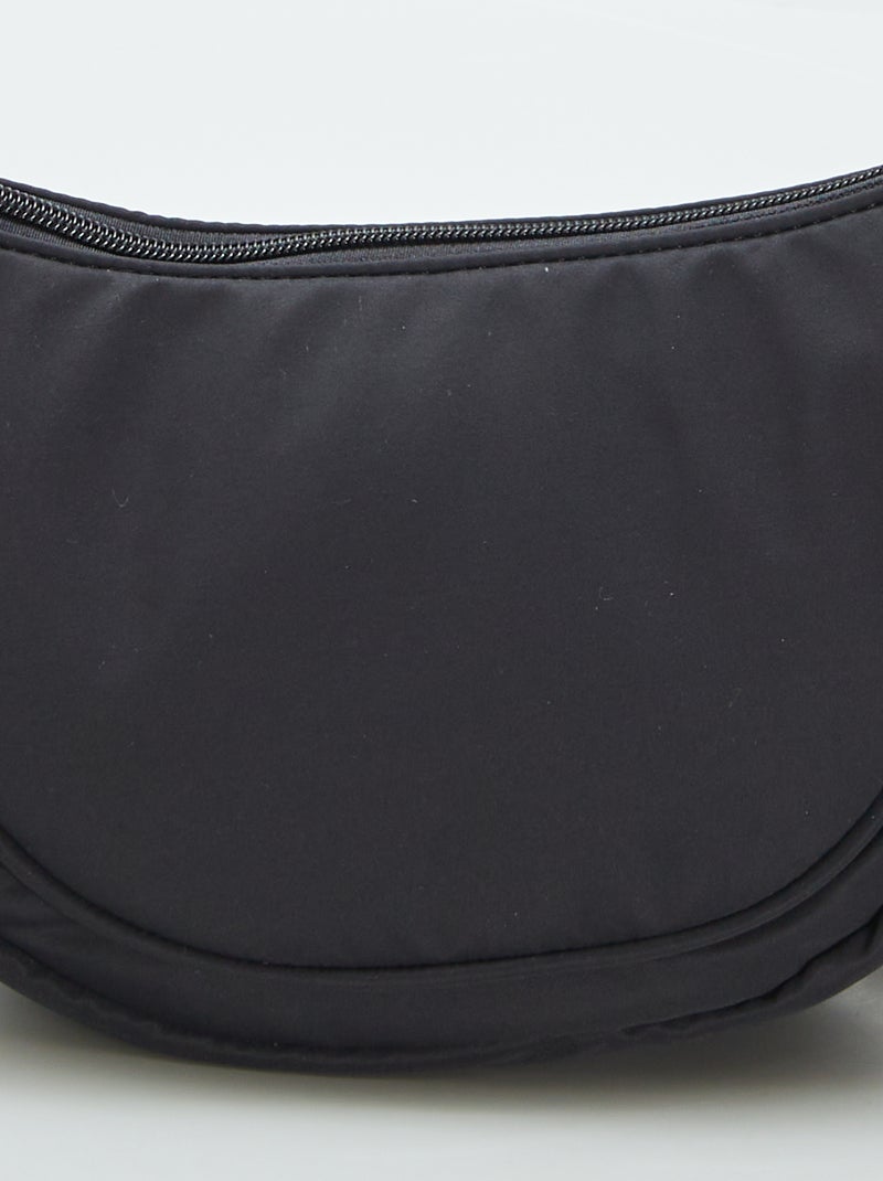 Borsa a mezzaluna in nylon NERO - Kiabi