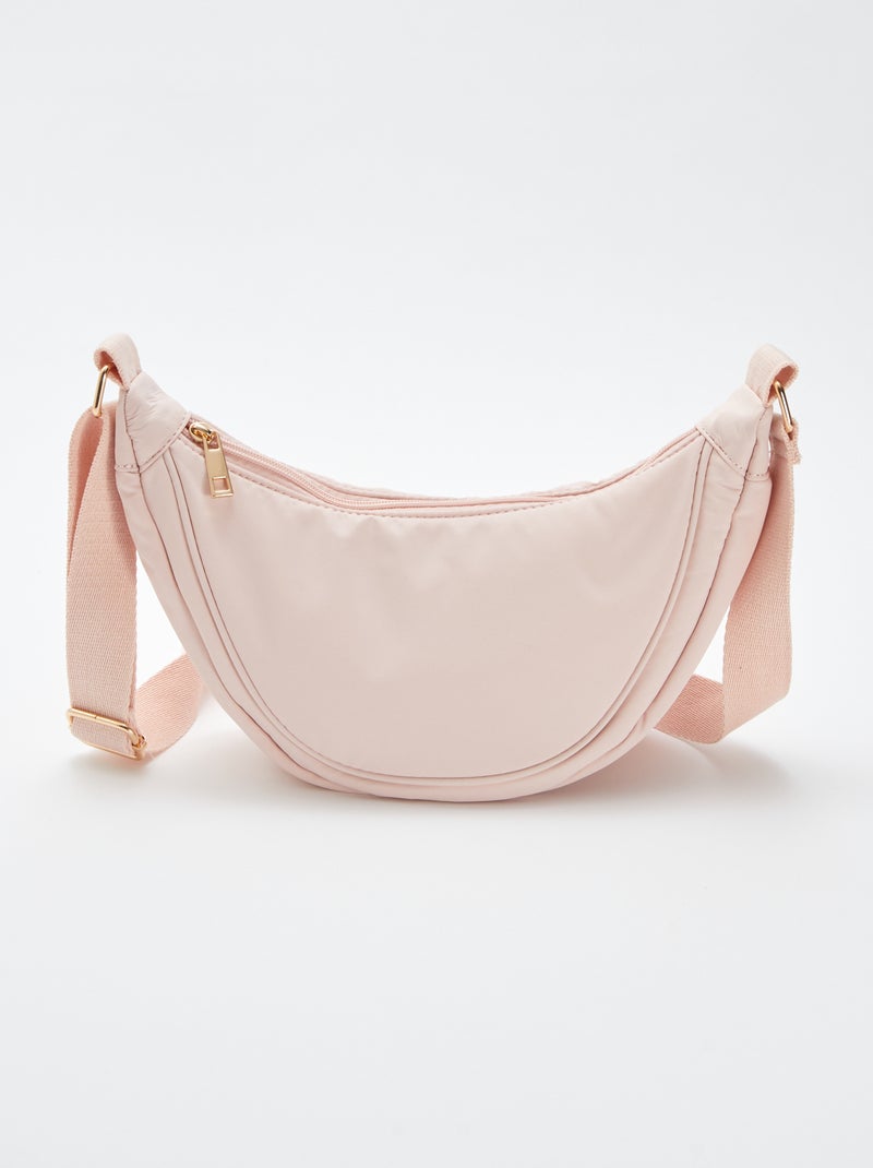 Borsa a mezzaluna in nylon ROSA - Kiabi