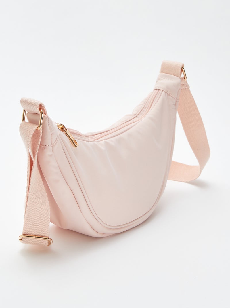 Borsa a mezzaluna in nylon ROSA - Kiabi