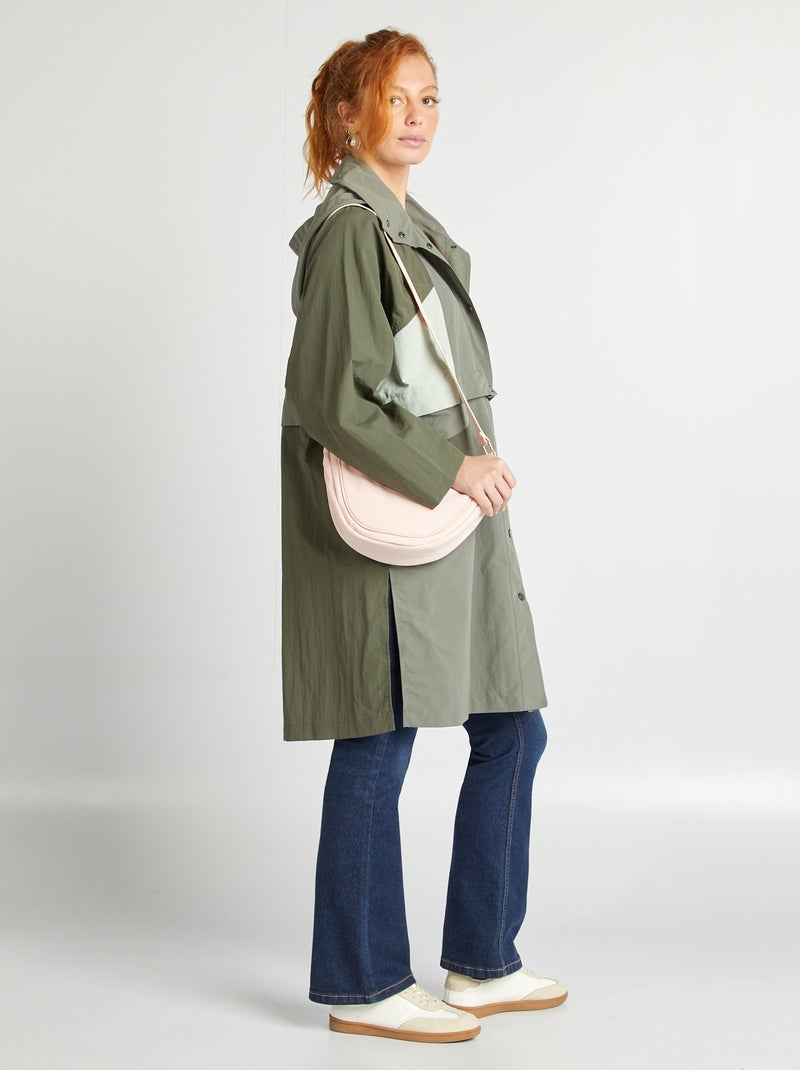 Borsa a mezzaluna in nylon ROSA - Kiabi